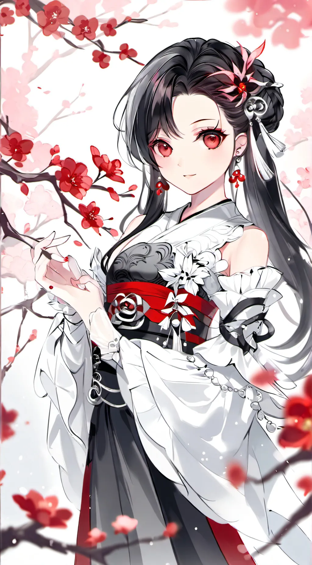 ai character: 秋梅 background