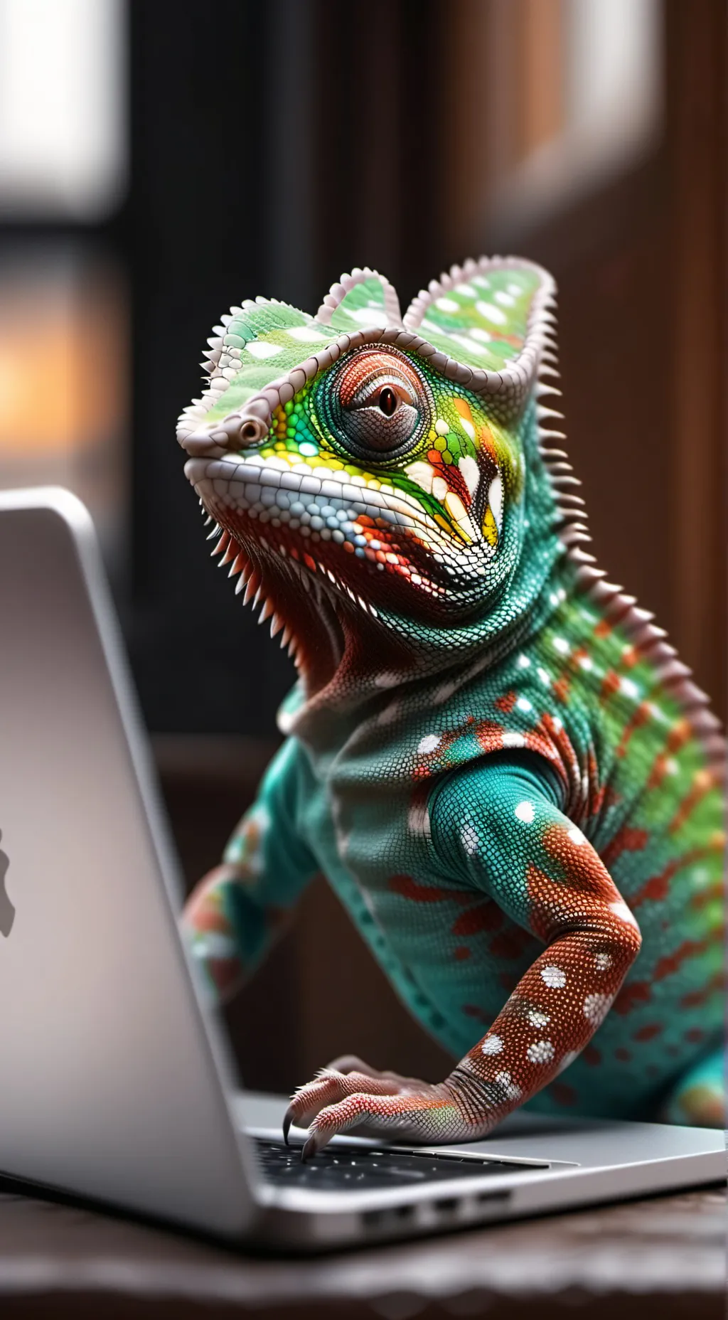 ai character: bored  background