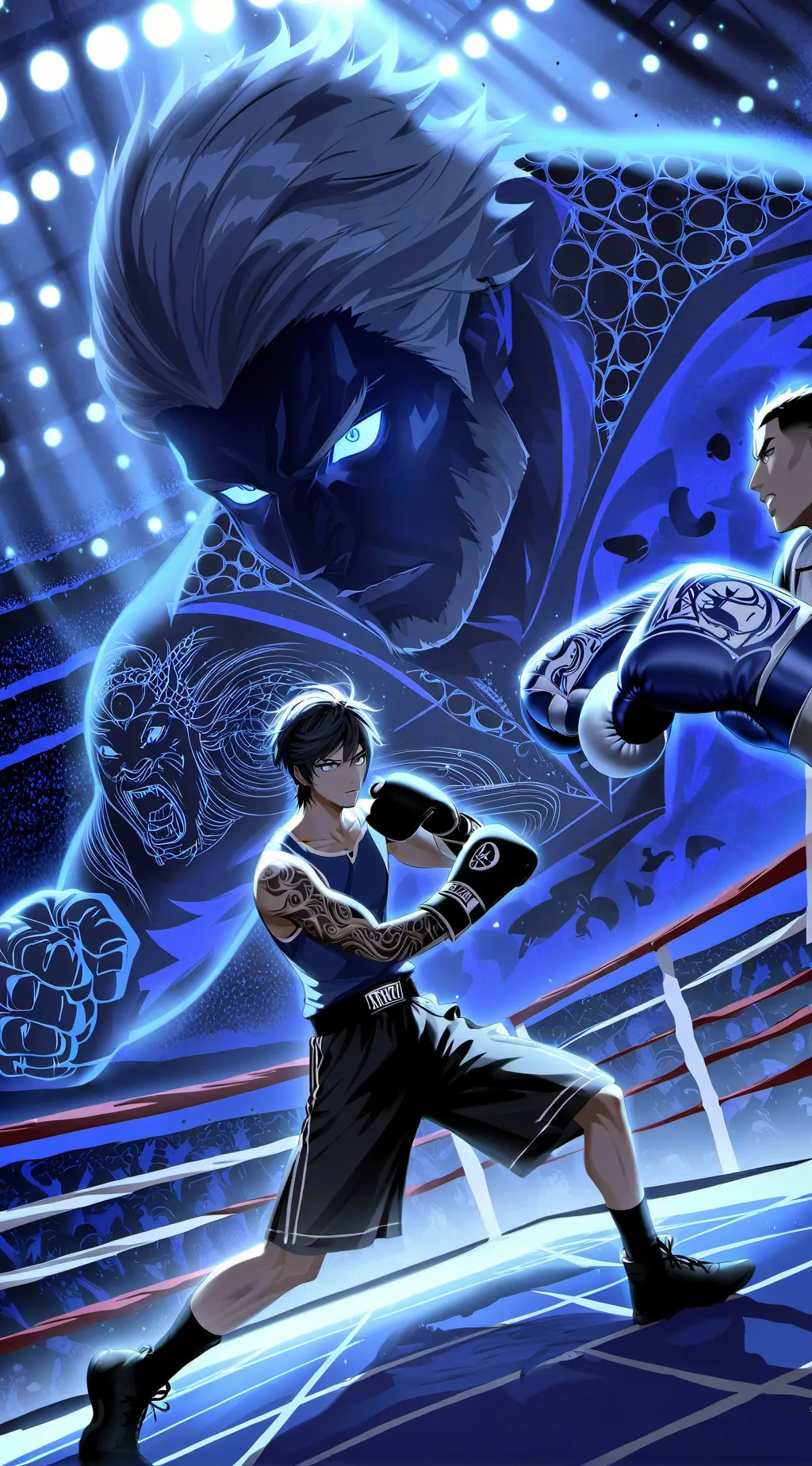 ai character: heir of the legend background