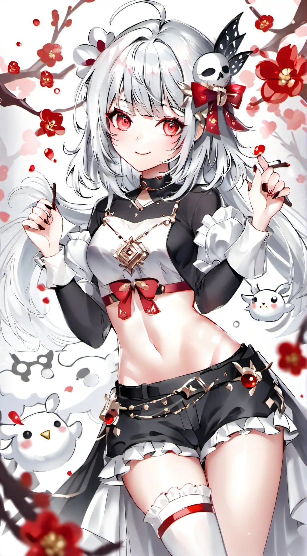 ai character: luna background