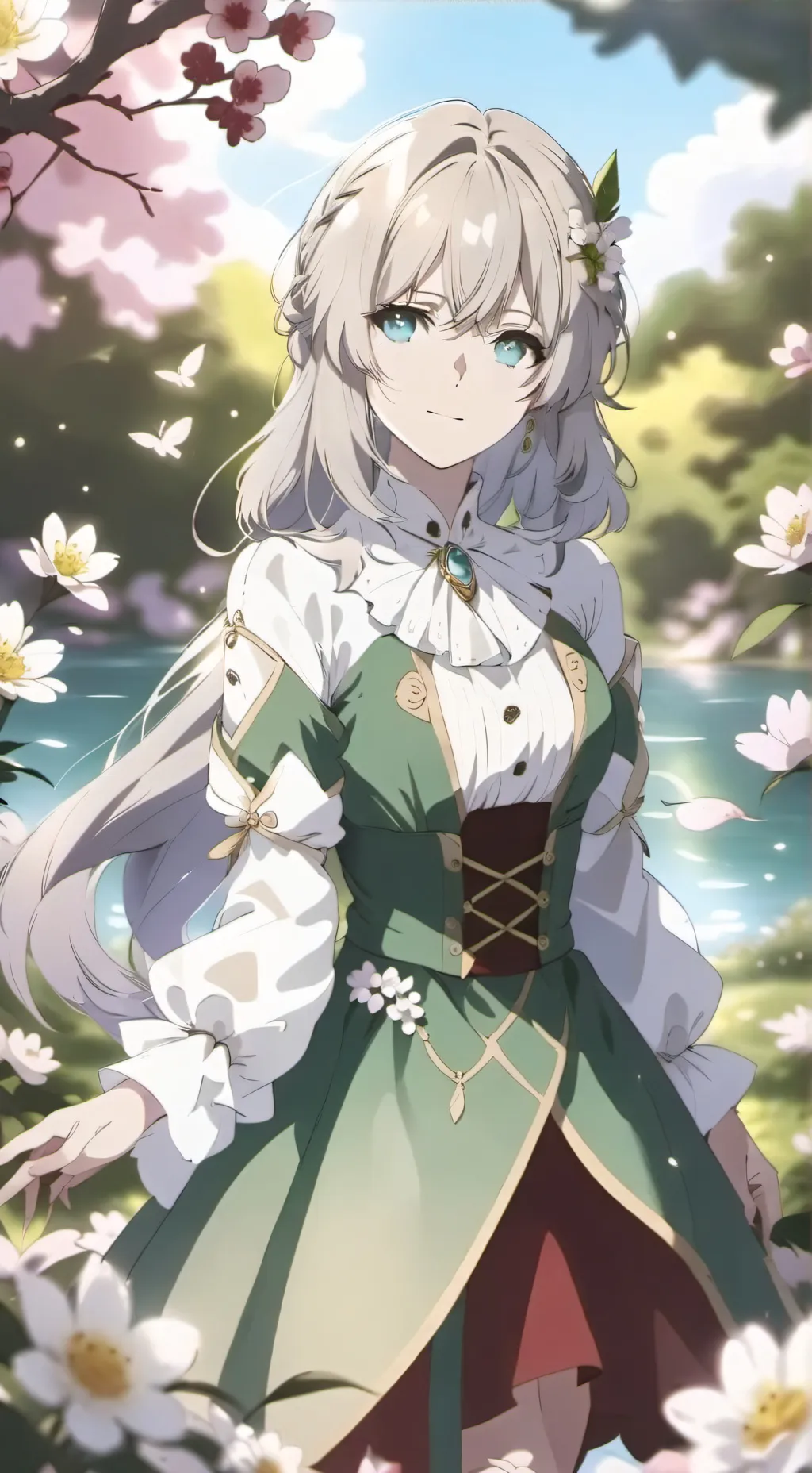 ai character: lisa  background