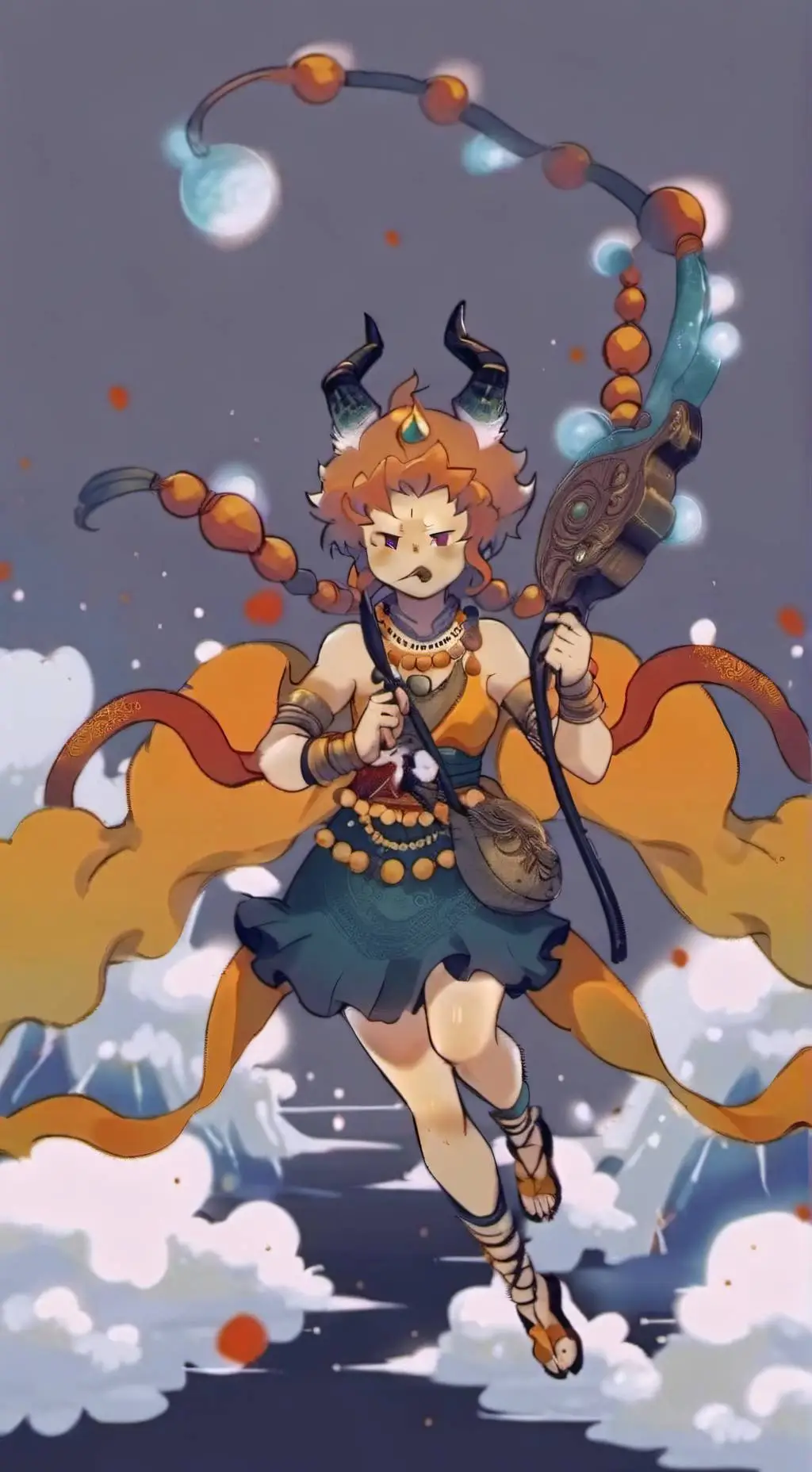 ai character: LMK human background