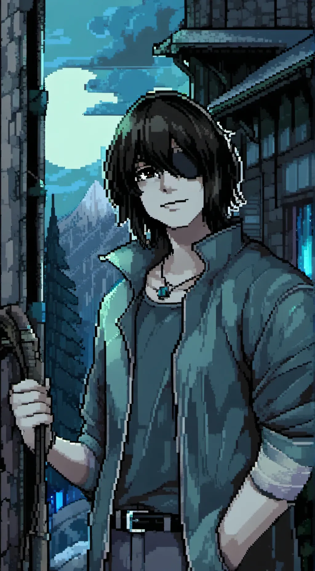 ai character: Zane background