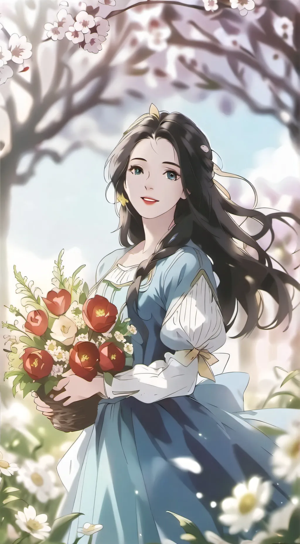 ai character: Silvia background