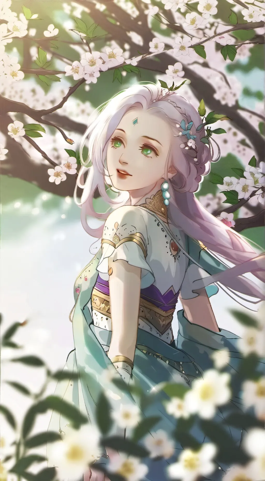 ai character: Lora background