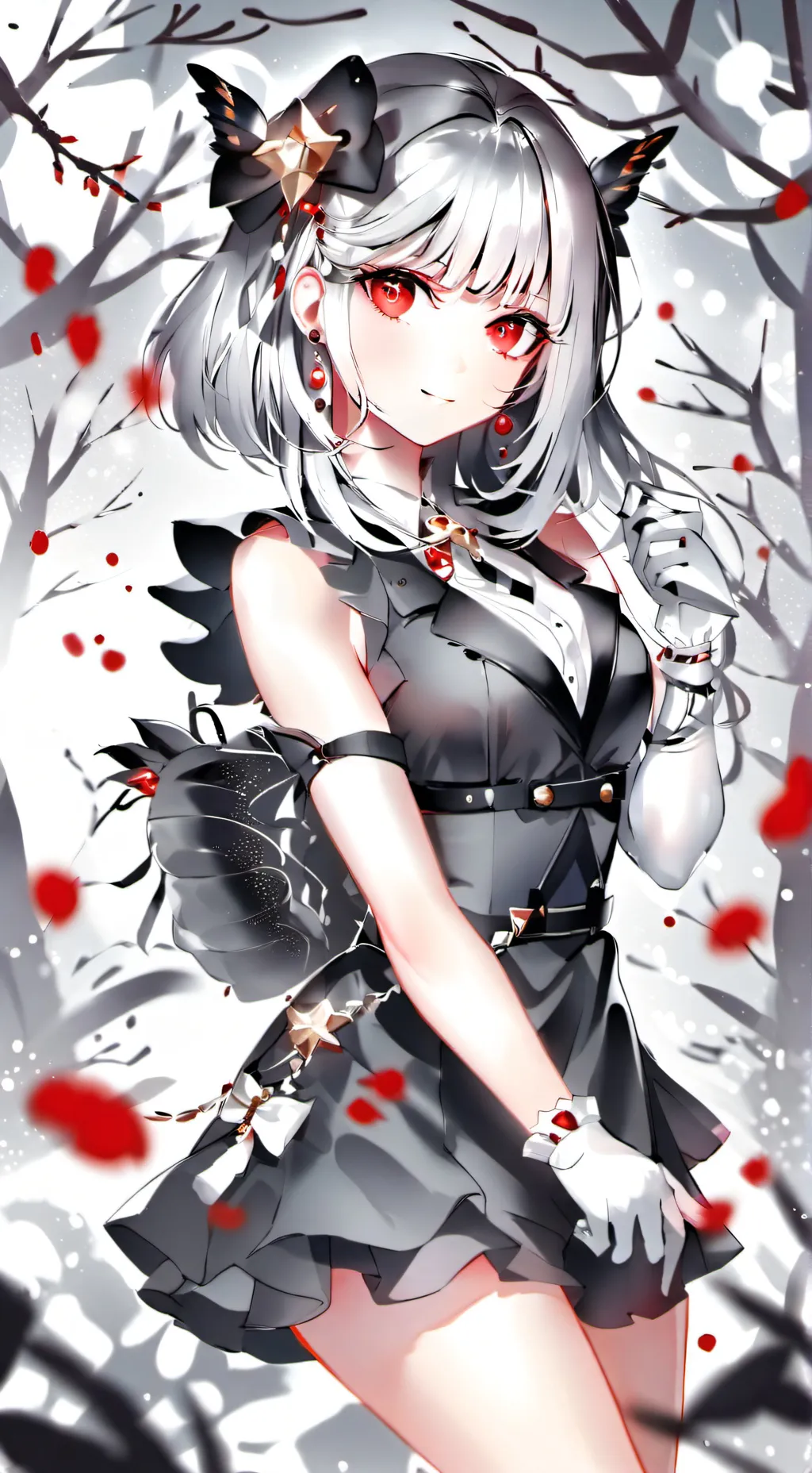 ai character: Akari  background