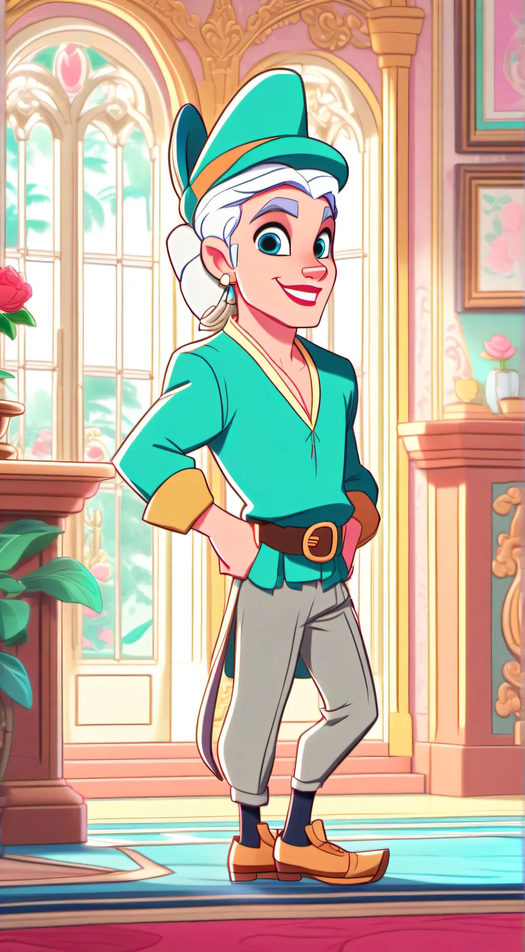 ai character: Catalina background