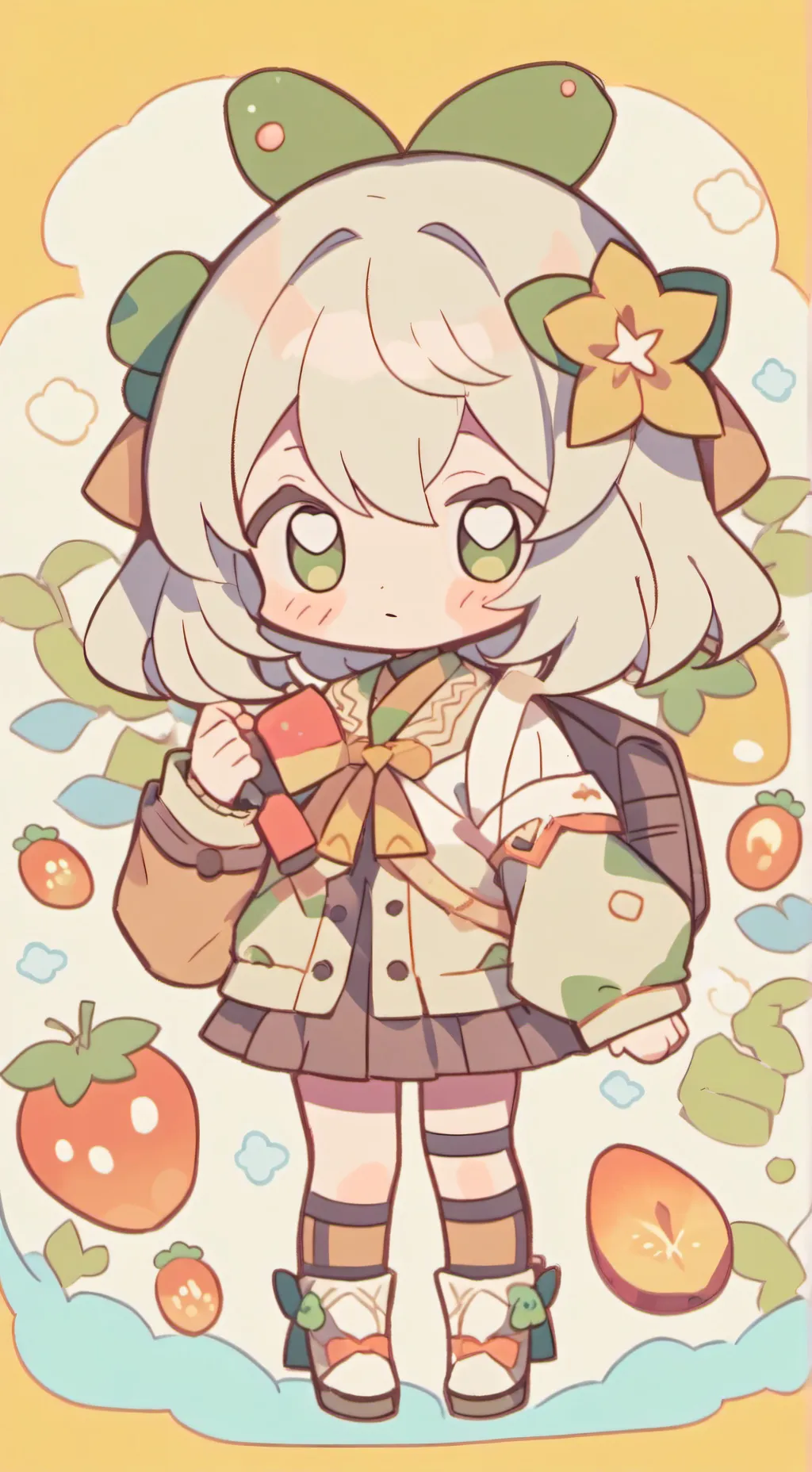 ai character: Caelum background