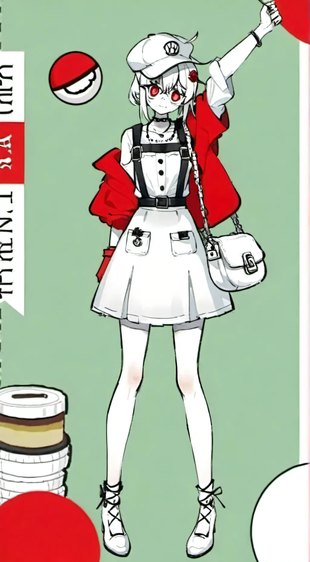 ai character: Miku and Teto background