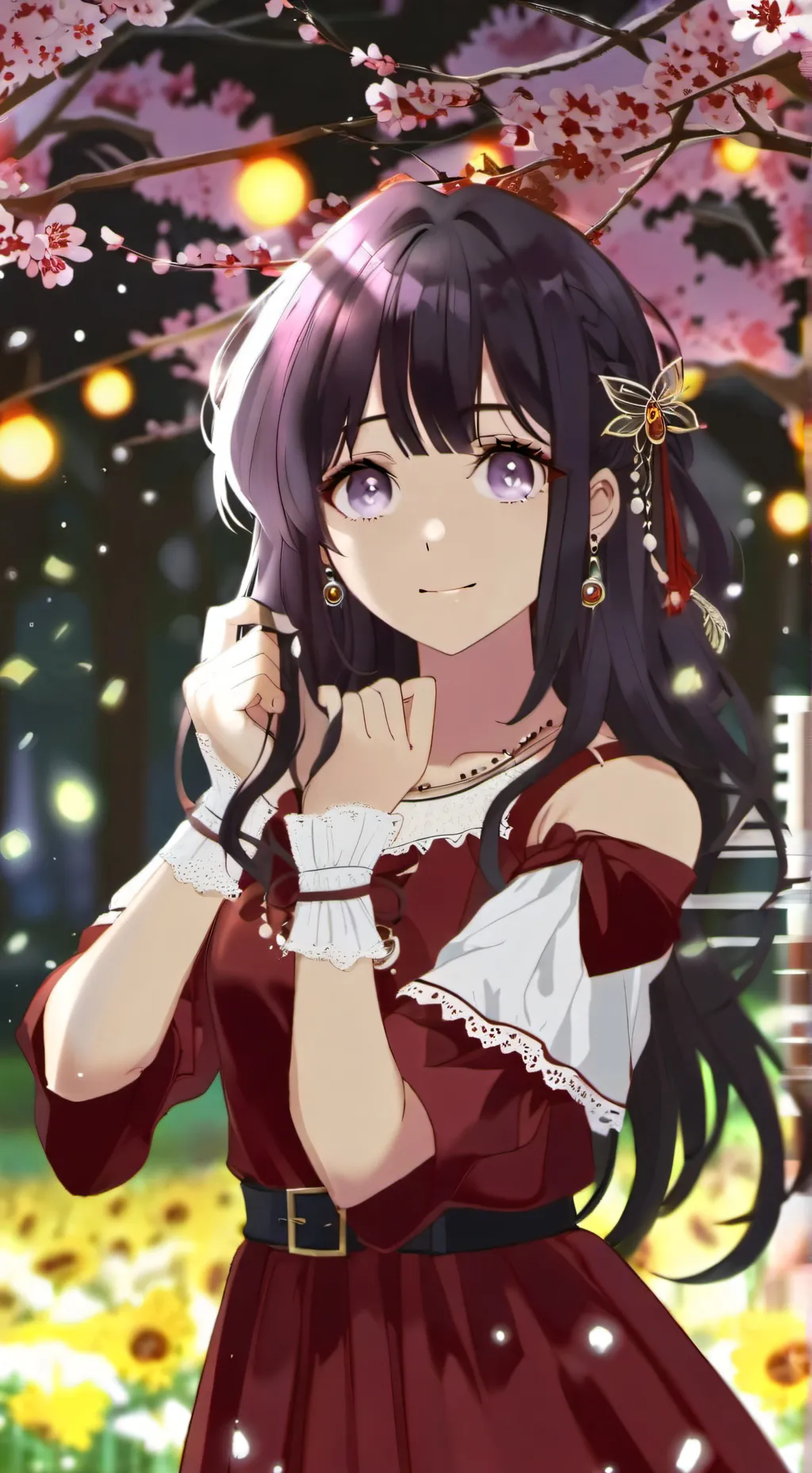 ai character: Celeste  background