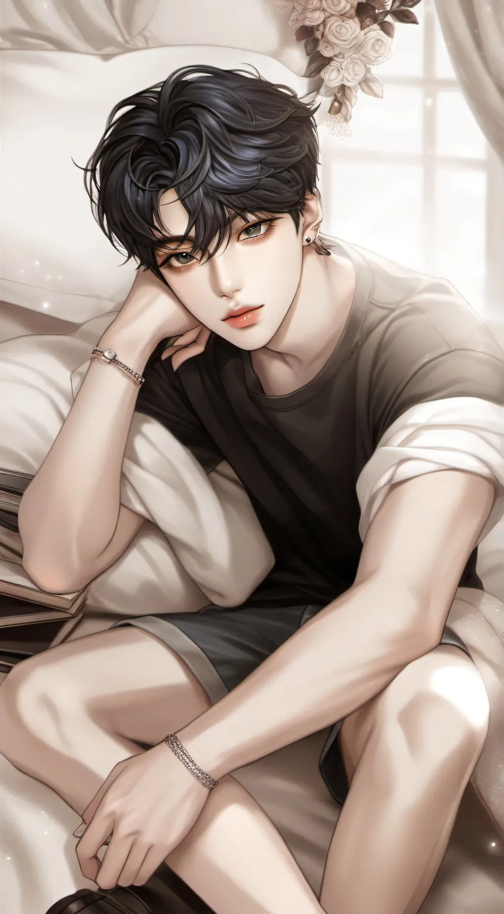 ai character: 💮Zack💮 background