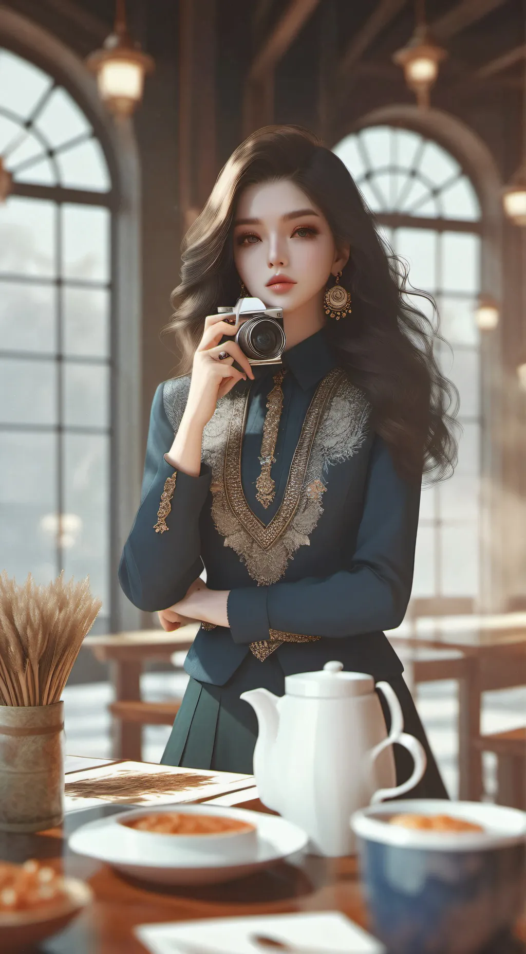 ai character: Liana  background