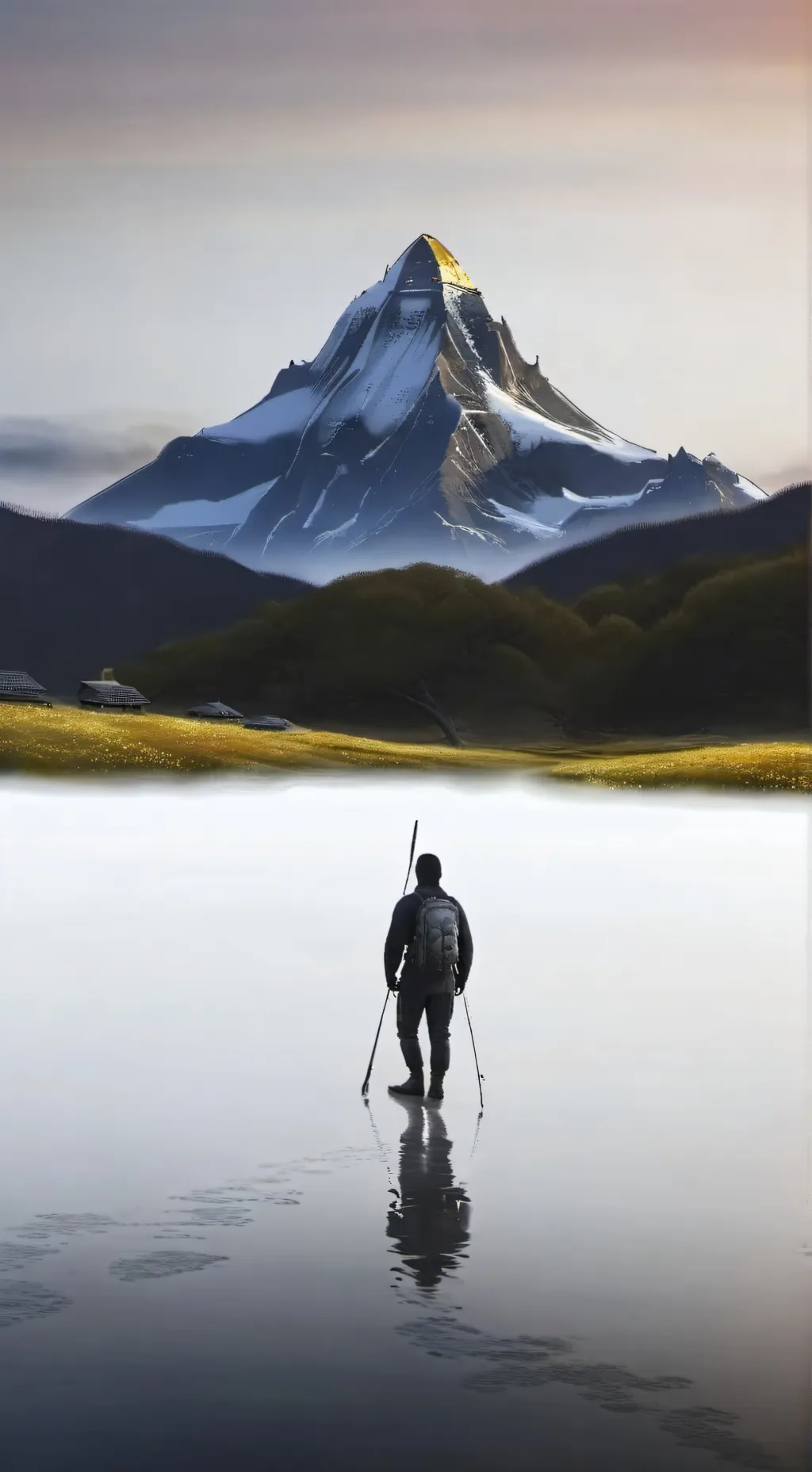 ai character: A break background