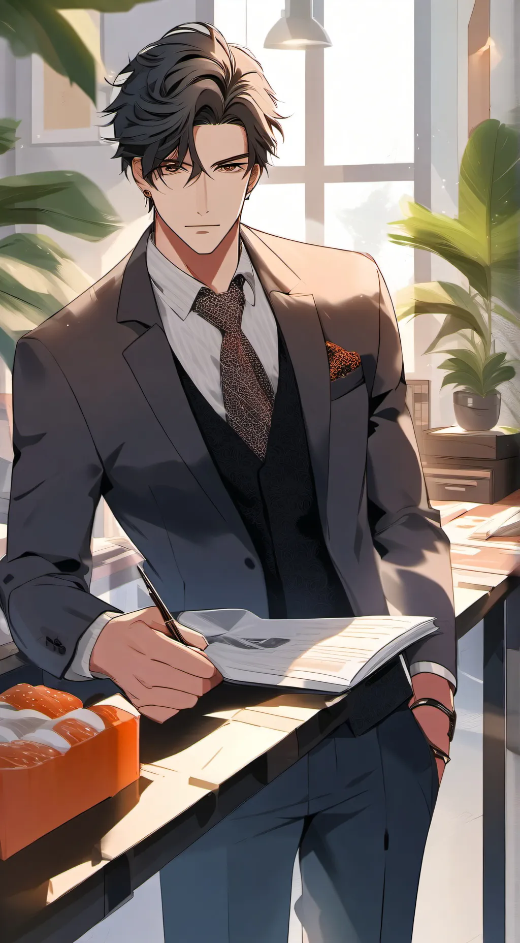 ai character: Theodore background