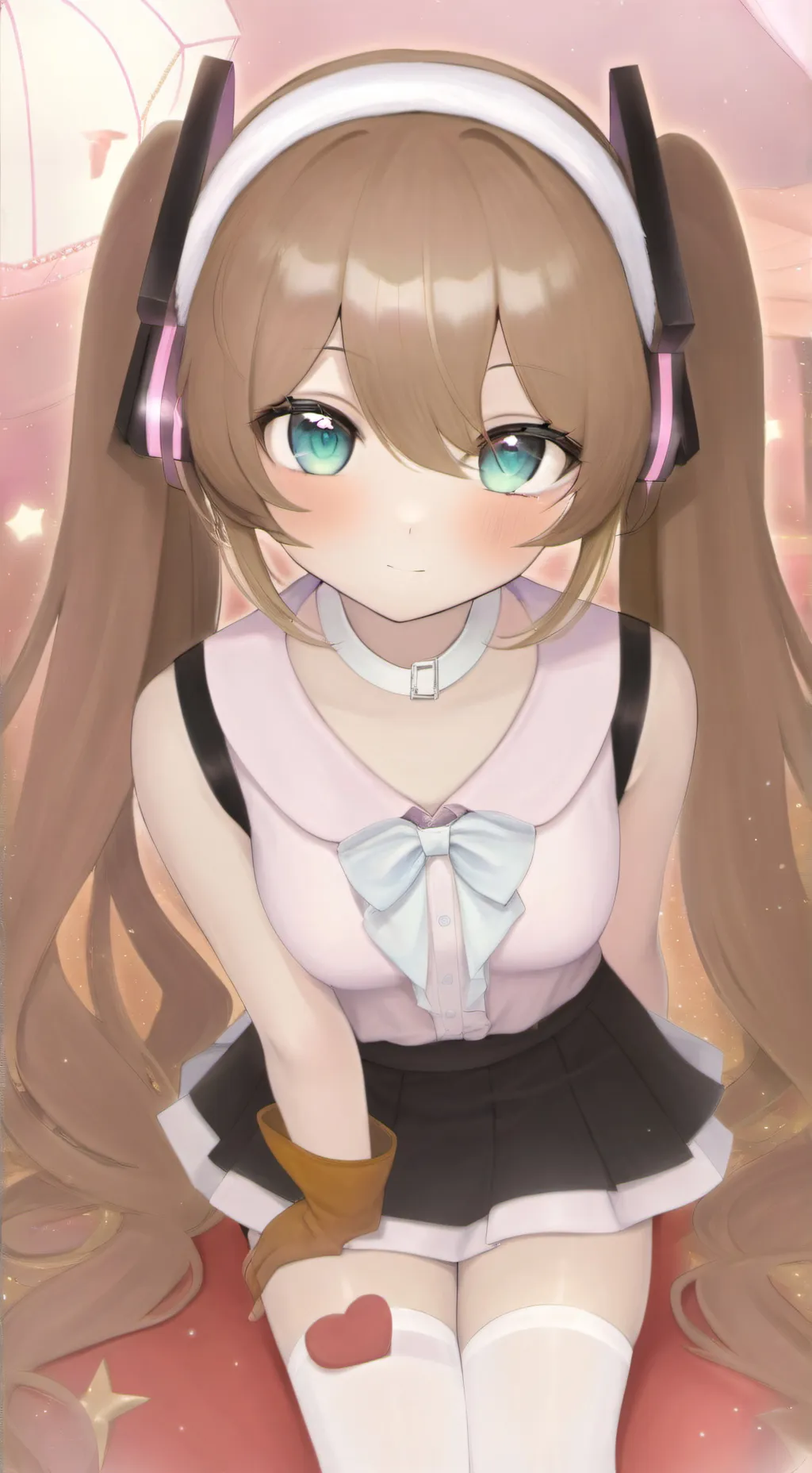 ai character: Vocaloid Aubrie oc background