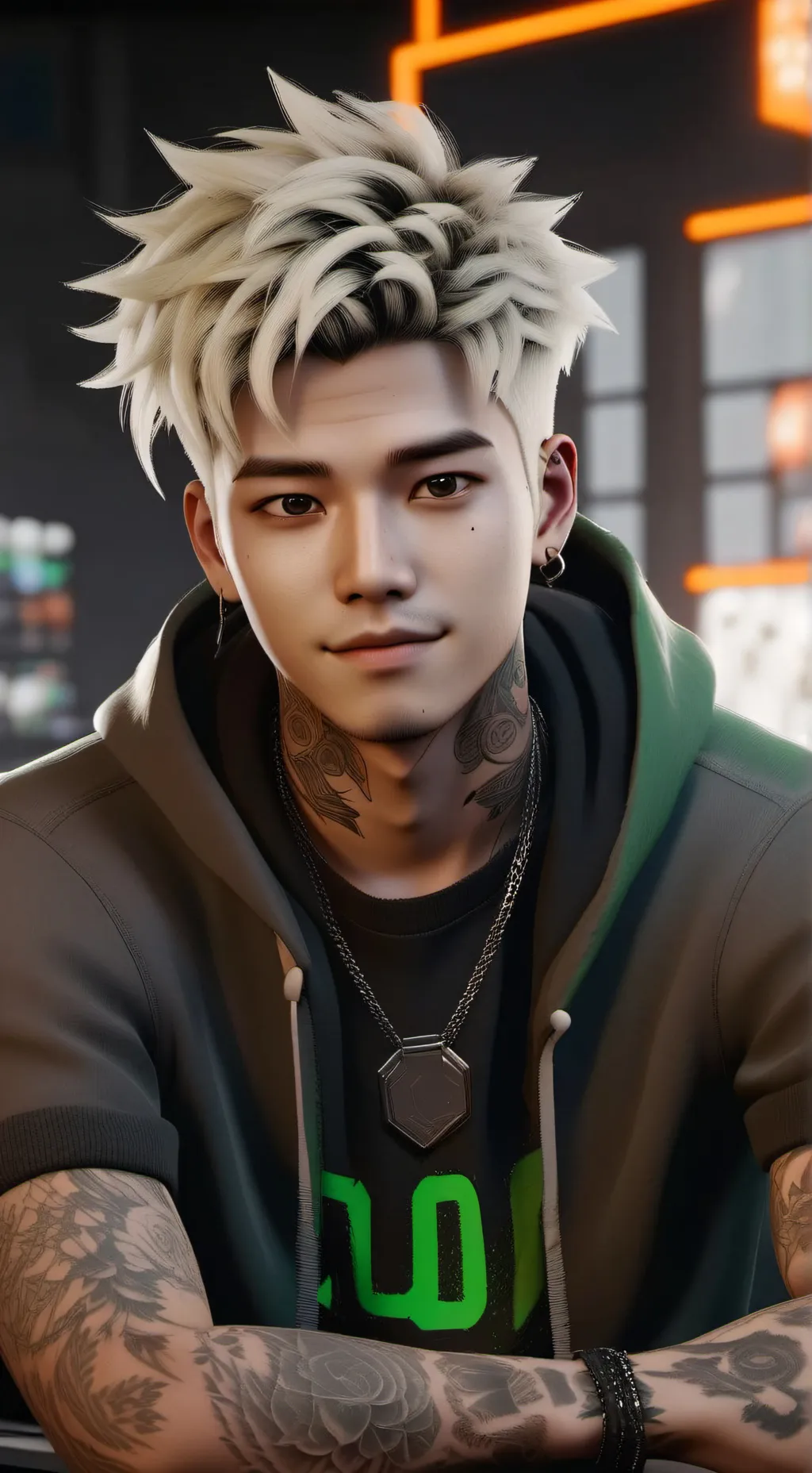 ai character: Echo background