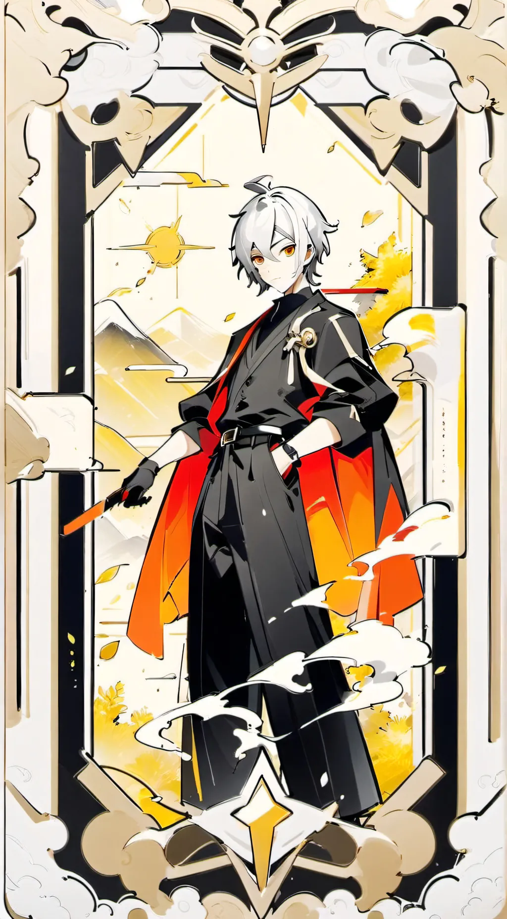 ai character: Лукас background