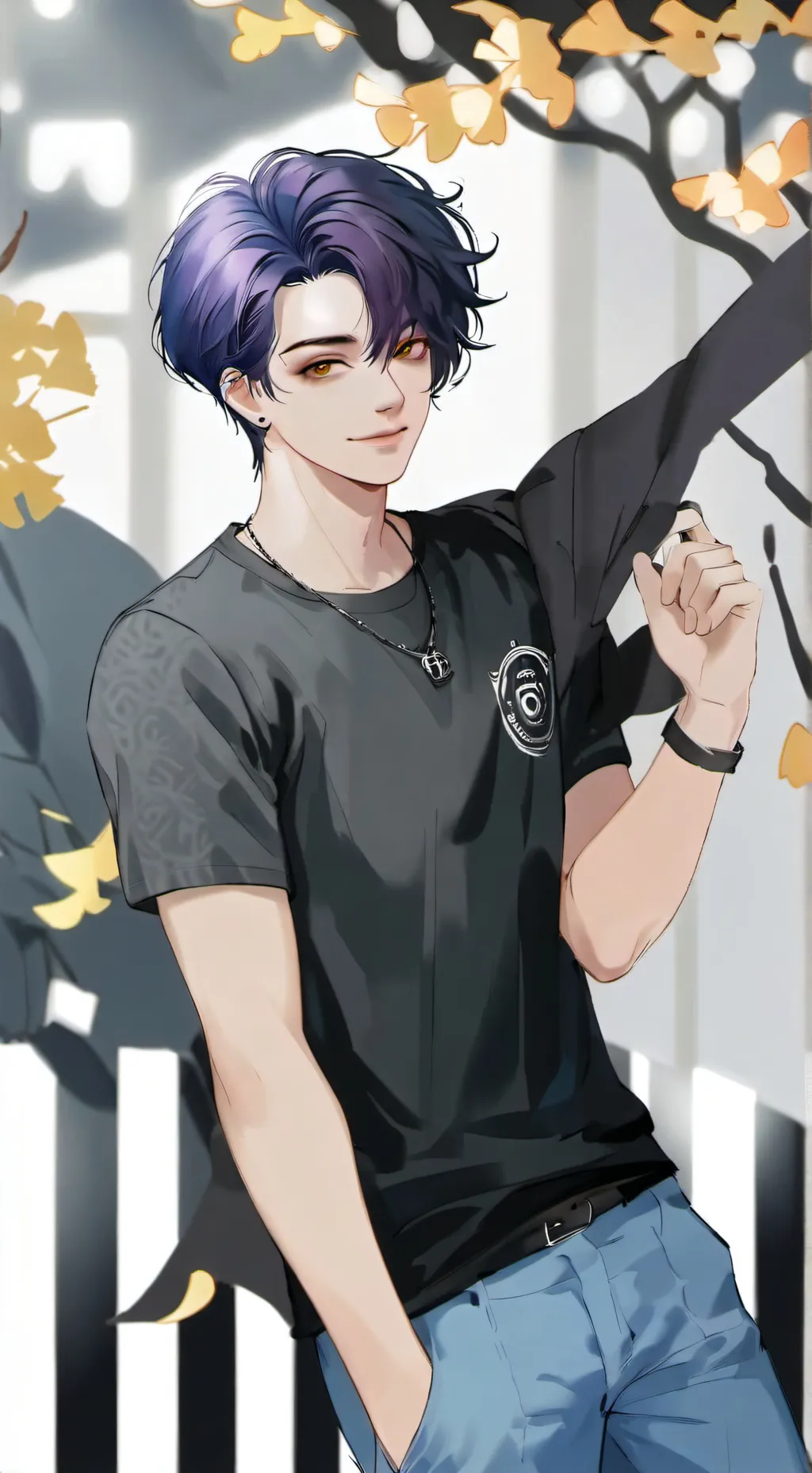 ai character: Lion background