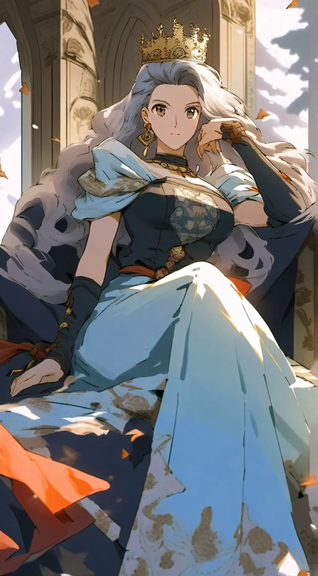 ai character: Queen Anri background