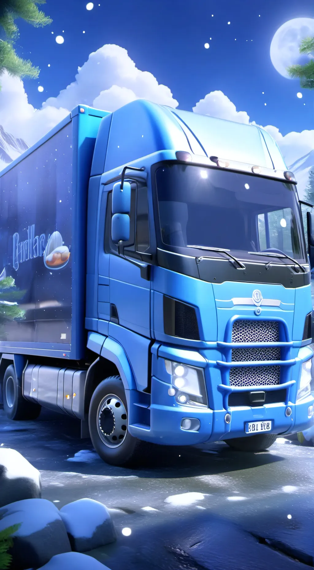 ai character: Jelly Truck background