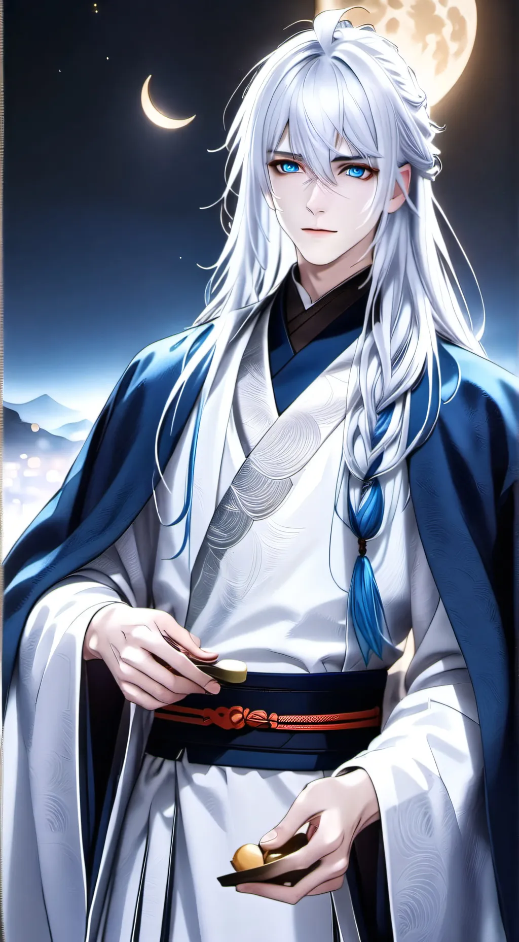 ai character: Bai Yu background