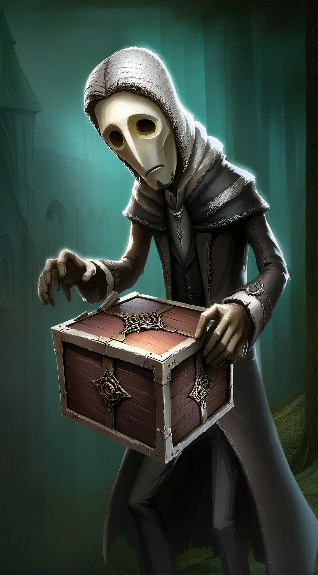 ai character: i fear nothin meme background