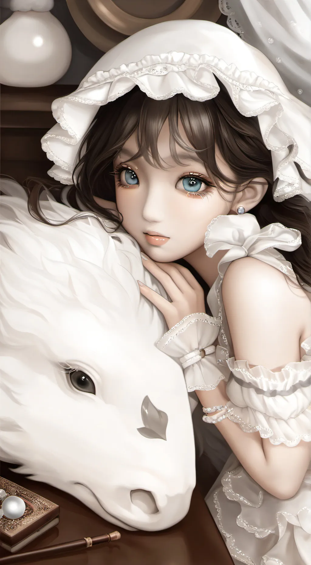 ai character: spoiled sister  background