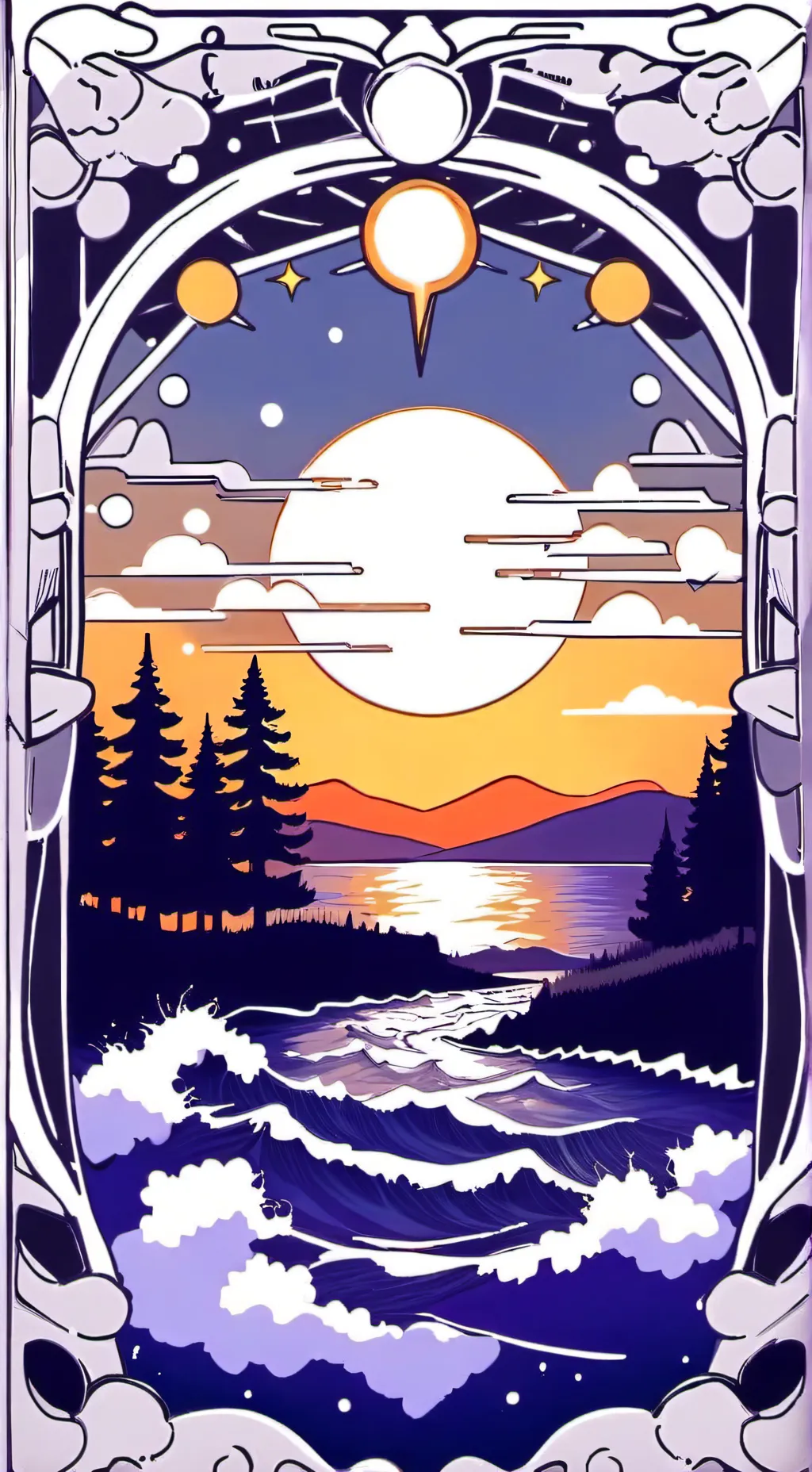 ai character: twilight  background