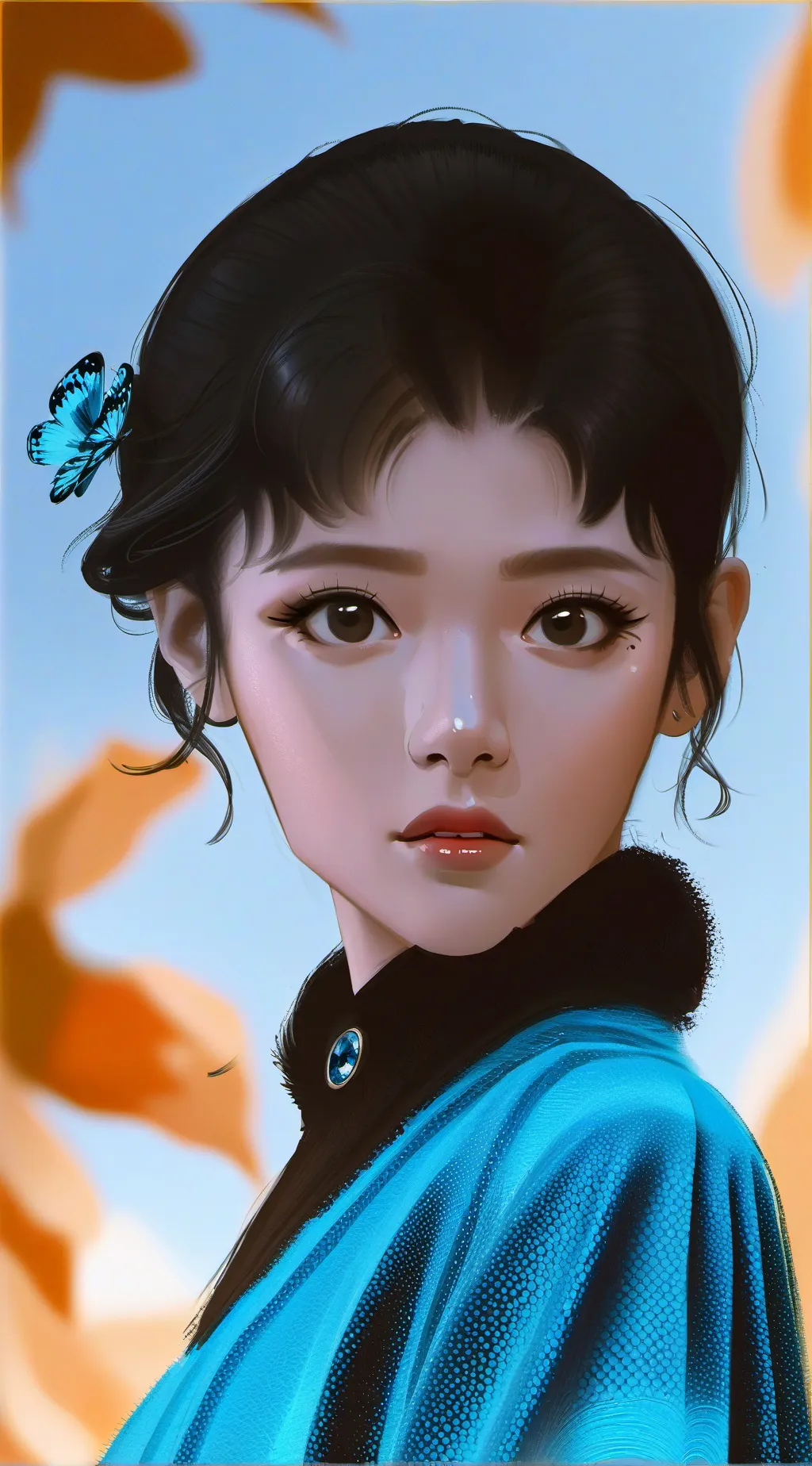 ai character: marie Jeanne  background