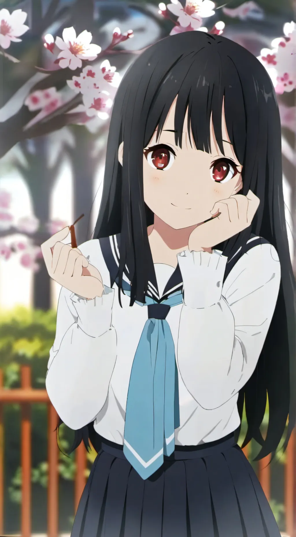 ai character: Sadako background