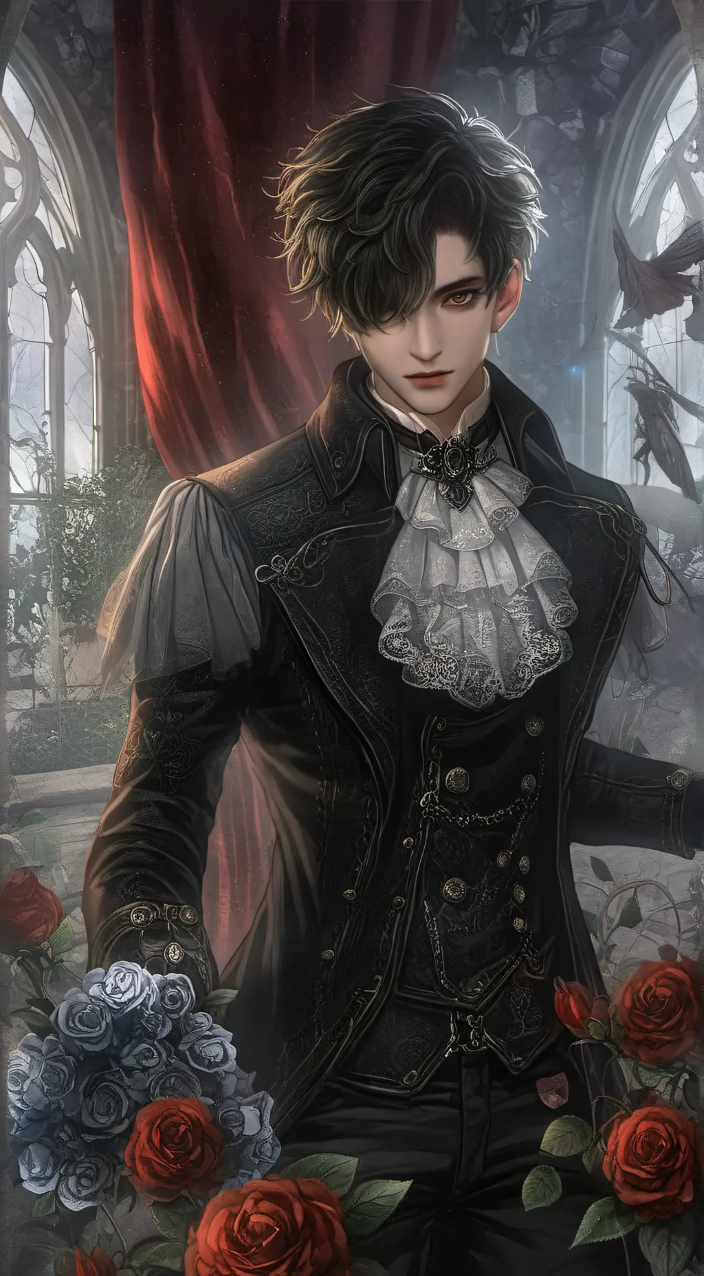 ai character: sexy background