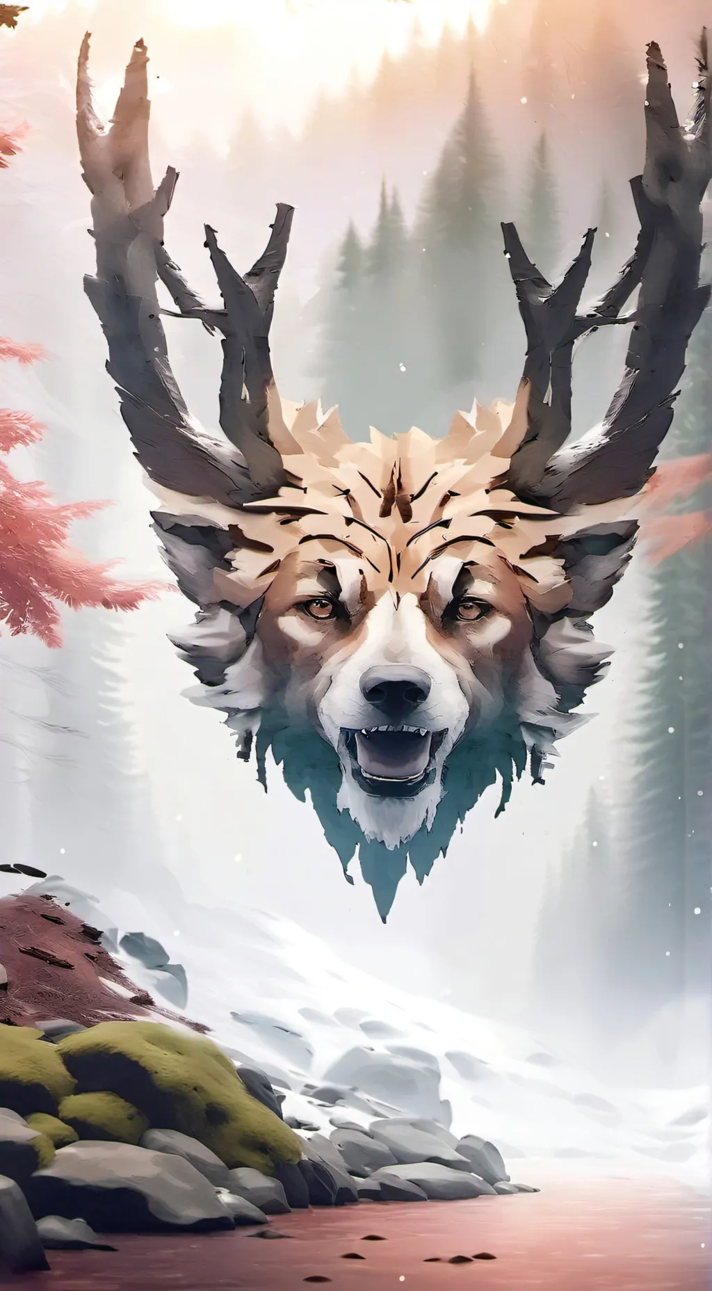 ai character: masque VIP background