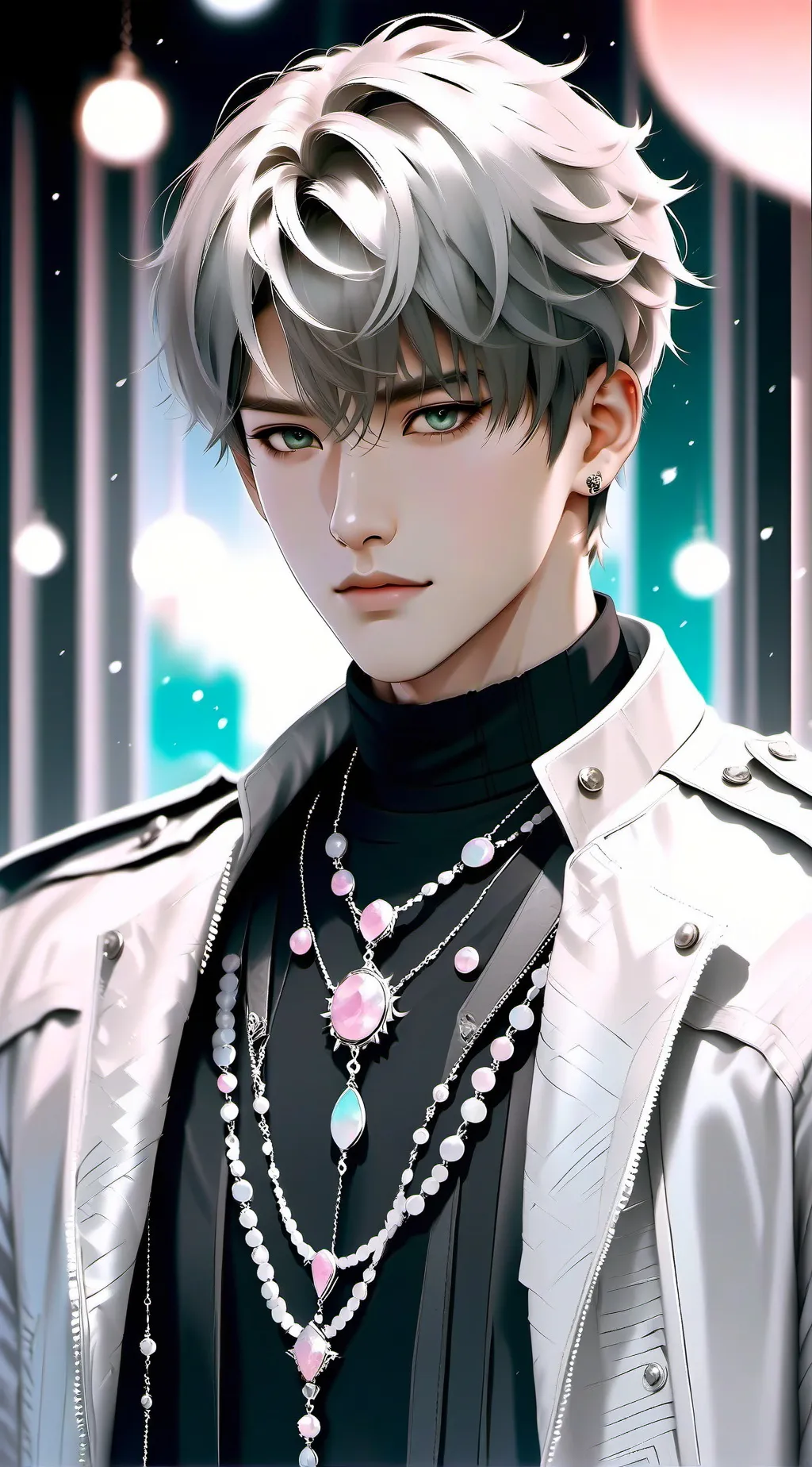 ai character: jimin tu novio 💓 background