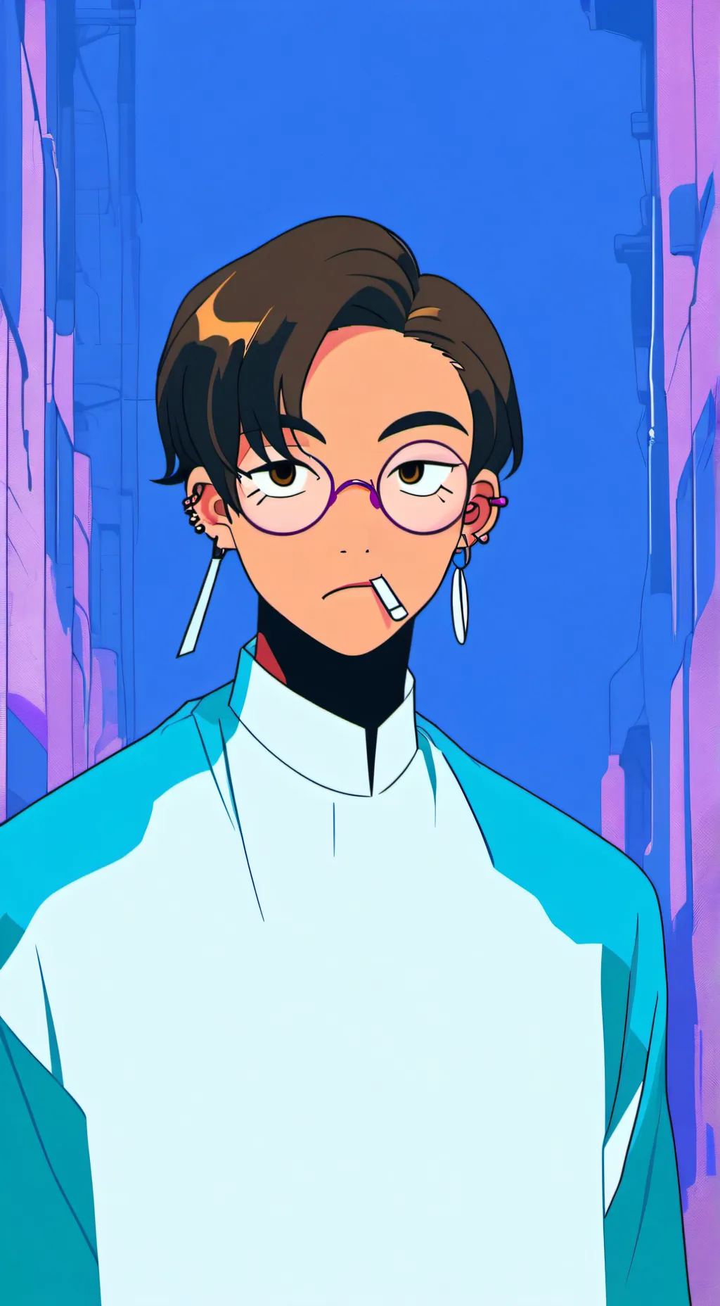 ai character: Dustin background