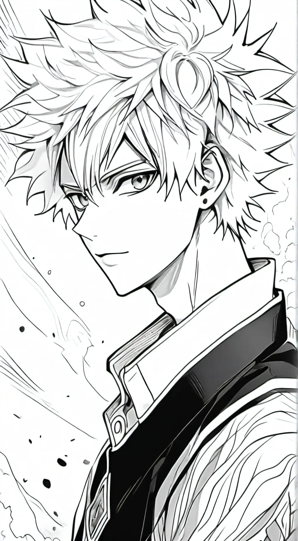 ai character: BkDk grown up background