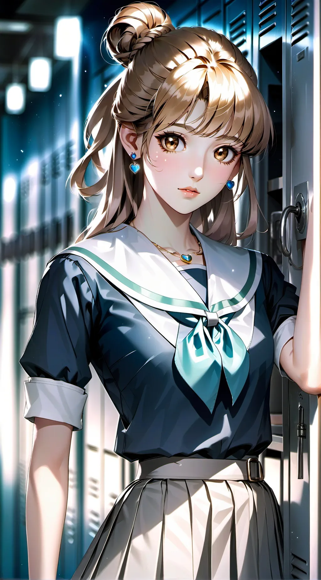 ai character: Katie background