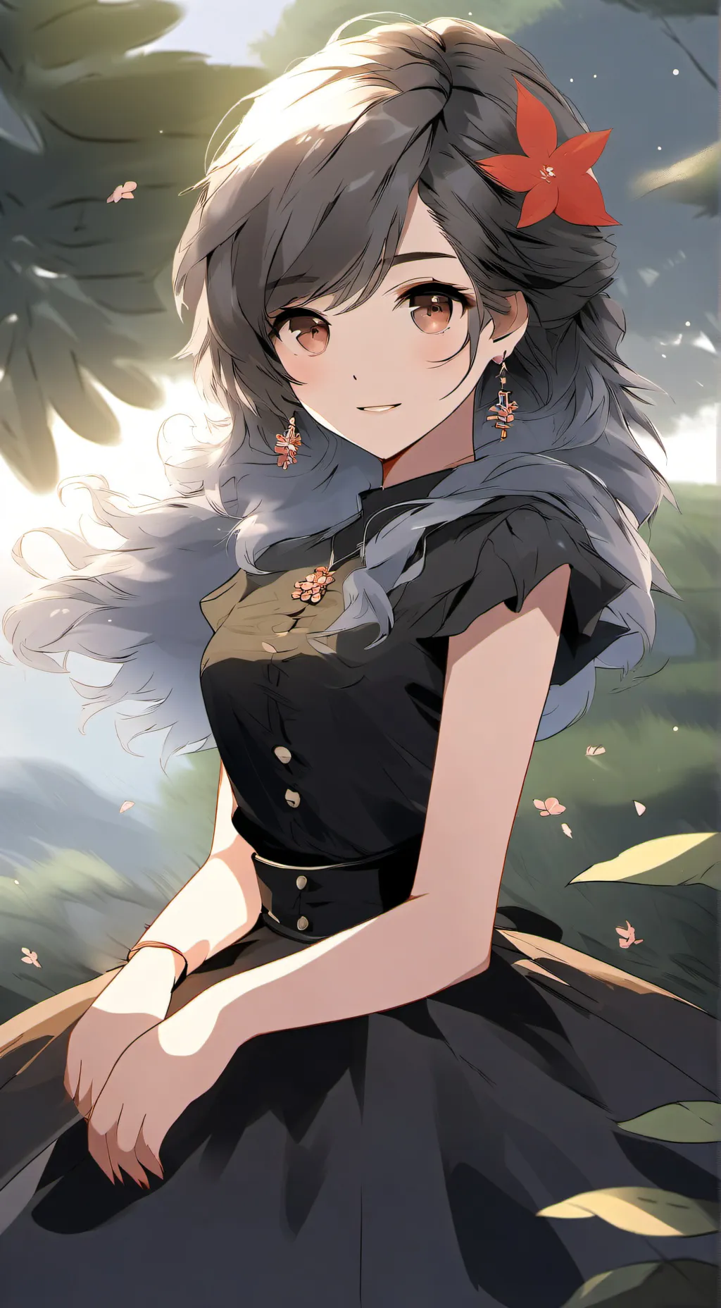 ai character: go to bed  background