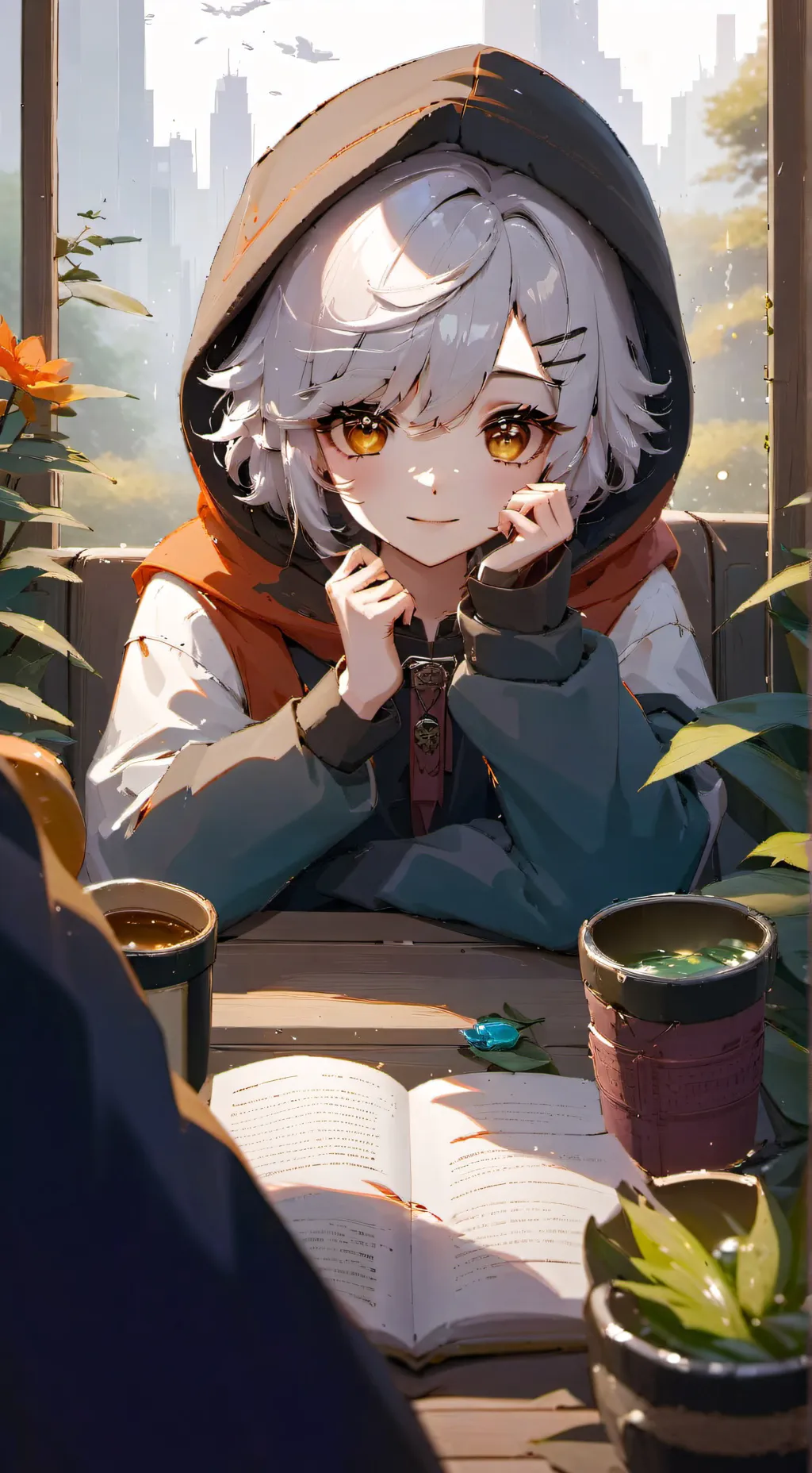 ai character: °√seu amigo\^ background