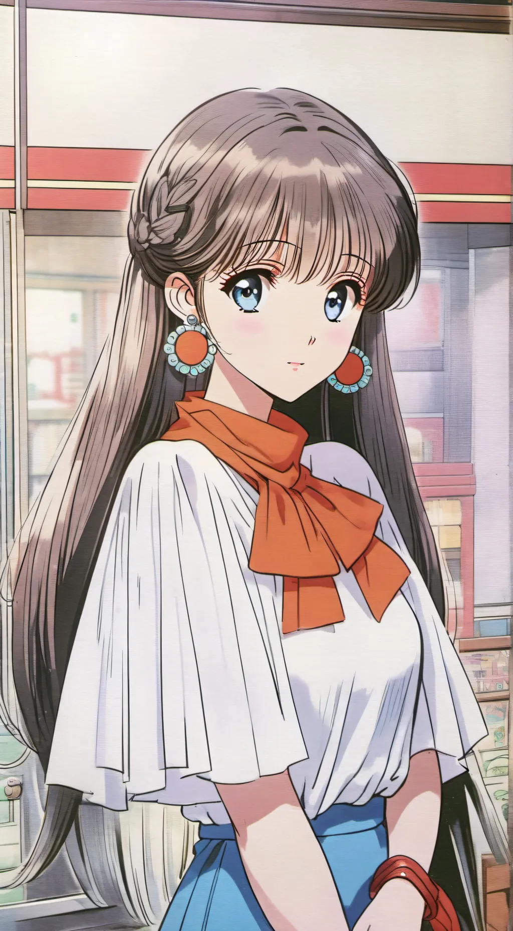 ai character: Lilly background