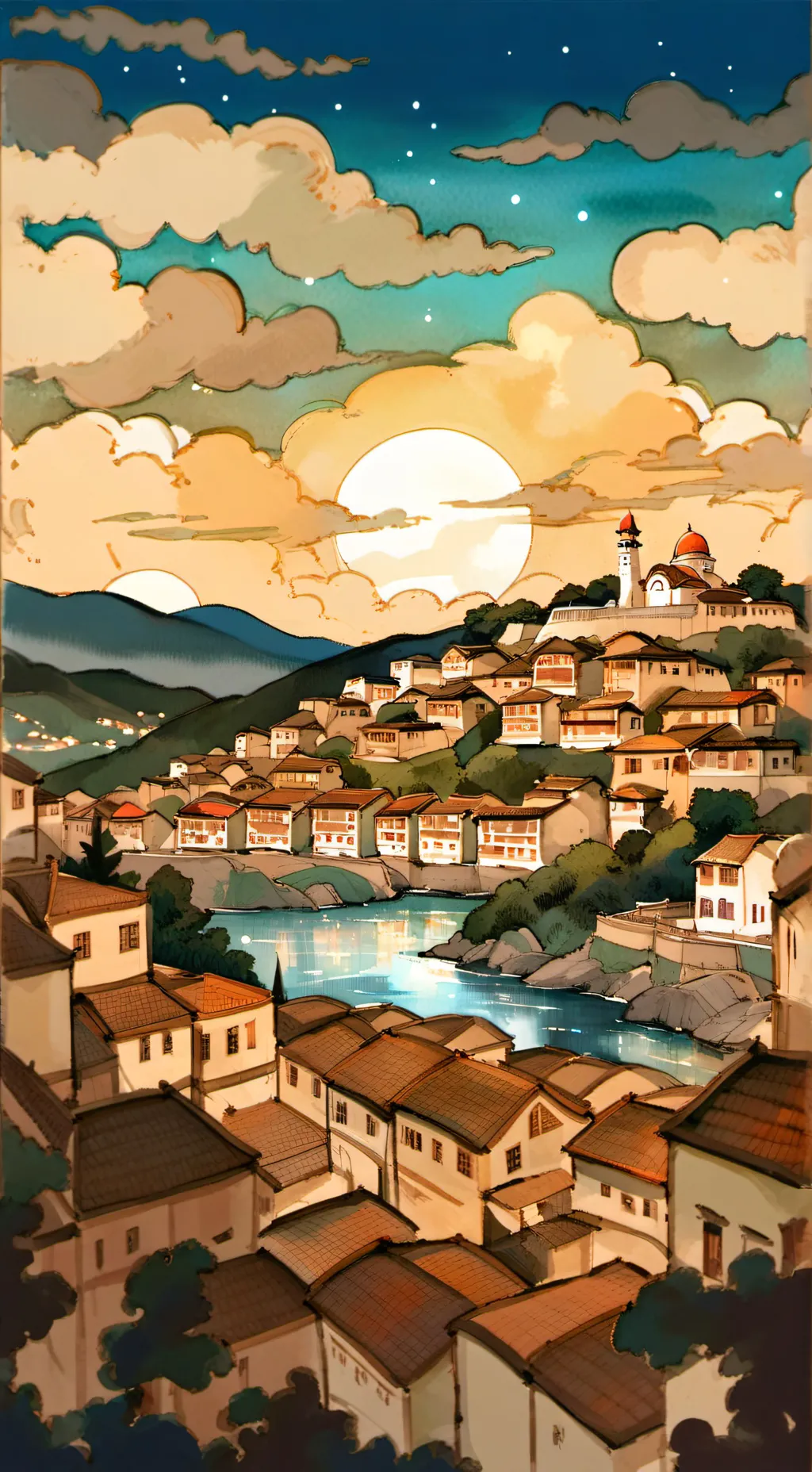 ai character: The Mafia Nanny background