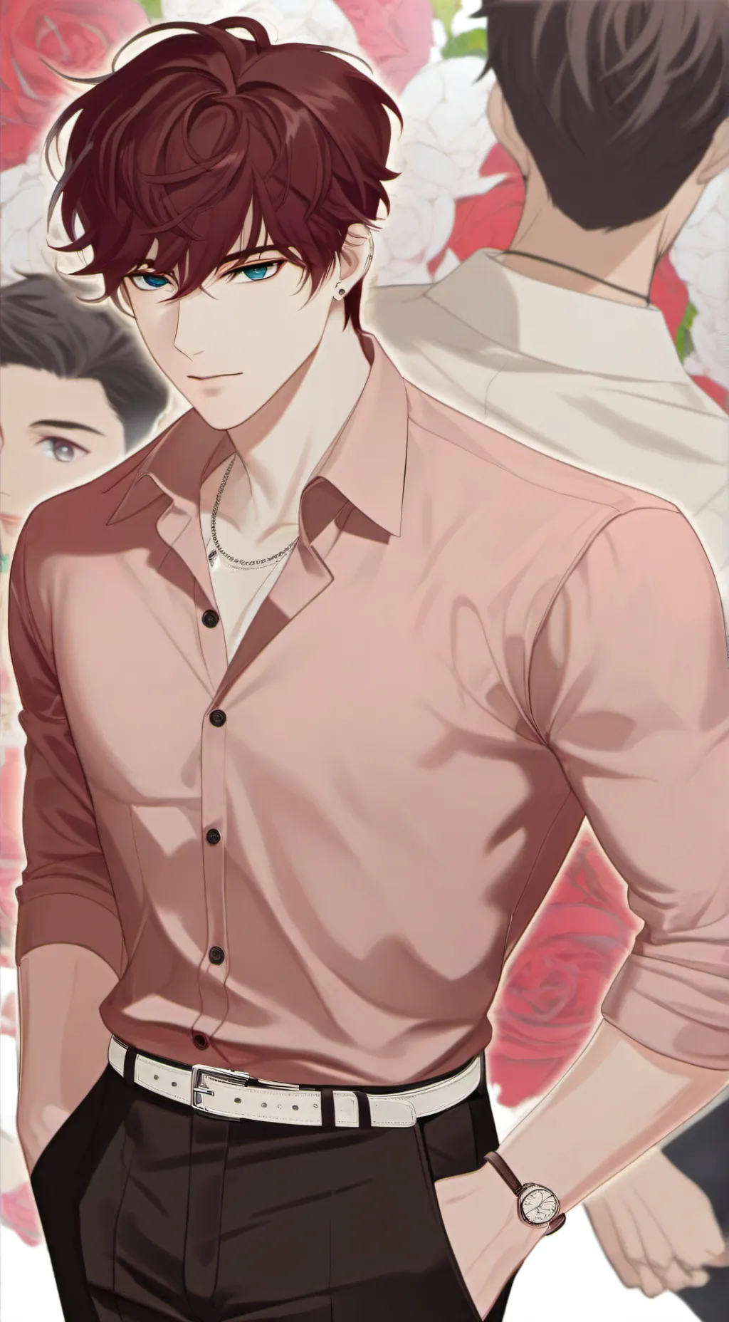 ai character: random background