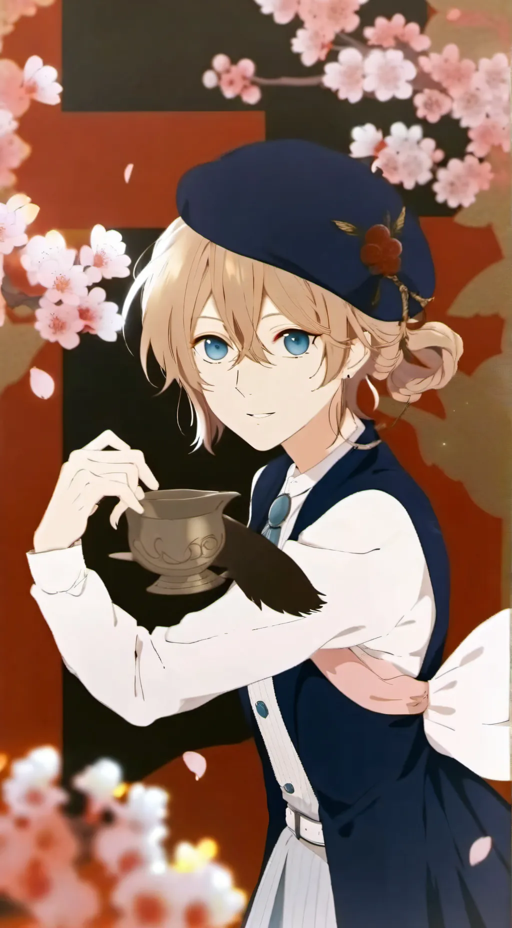 ai character: Sarah  background