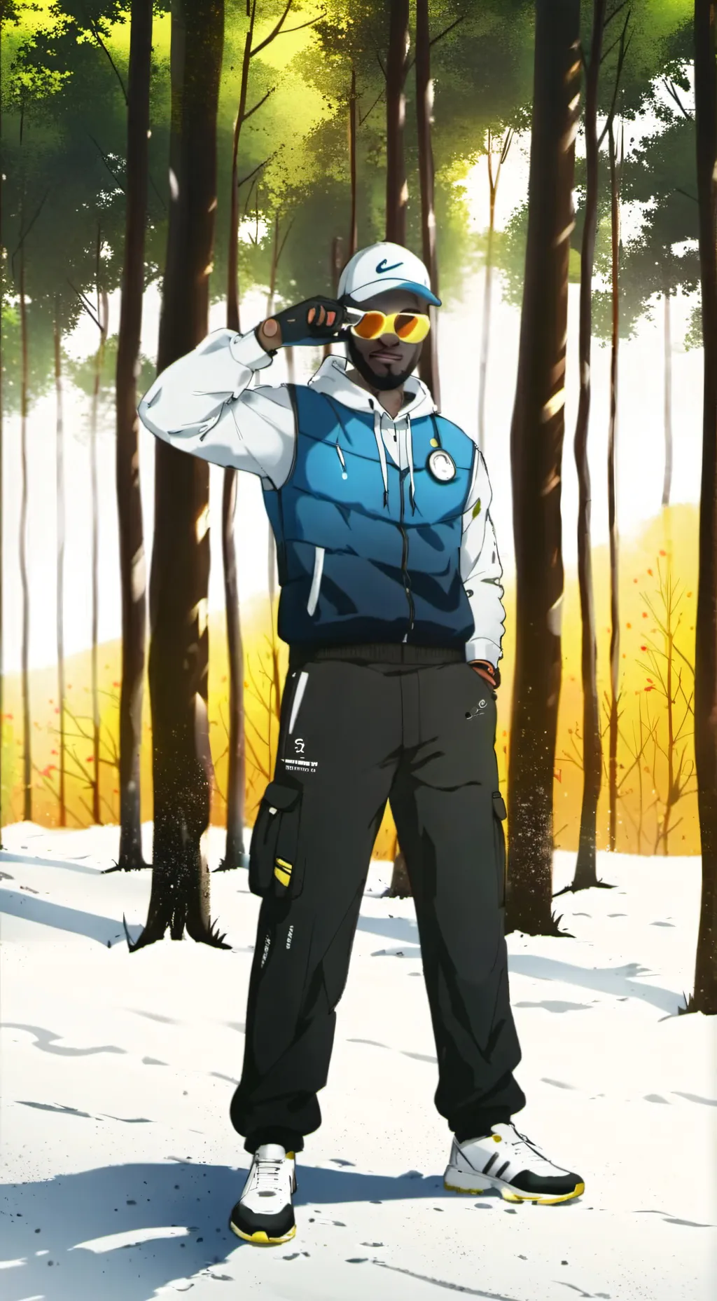 ai character: Leo le voleur  background