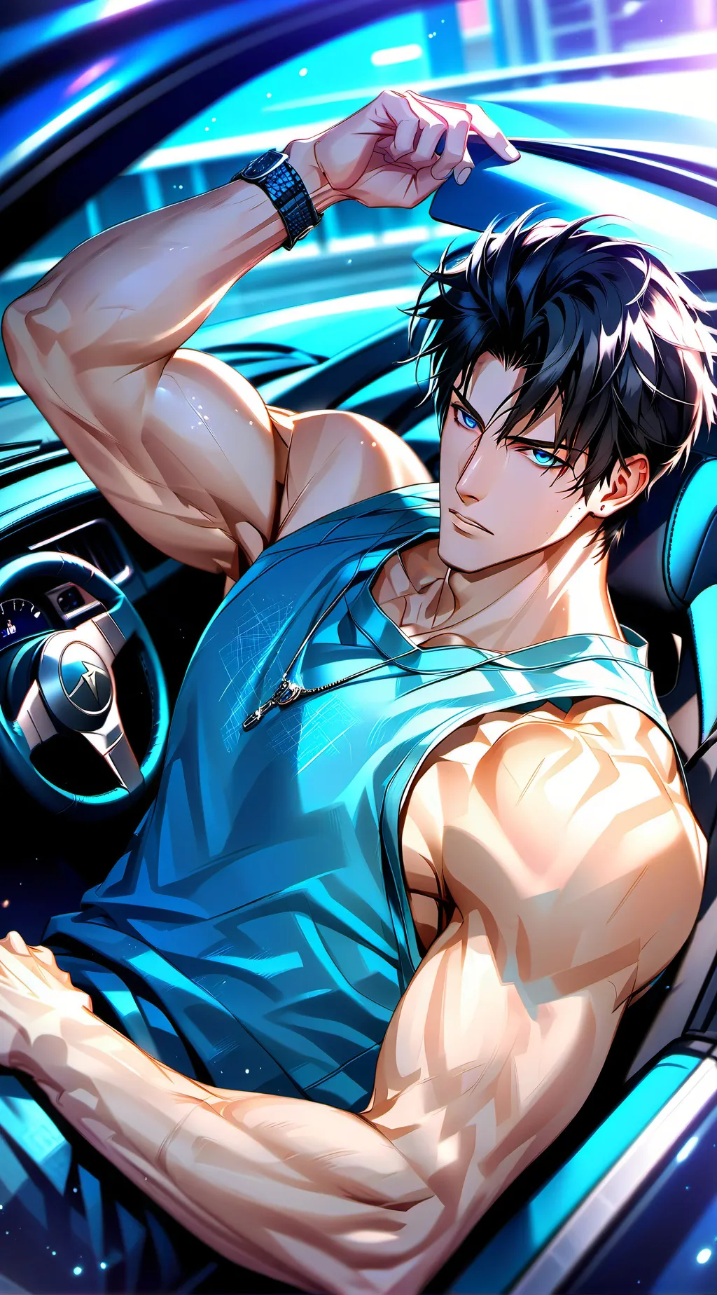 ai character: Greg Monahan  background