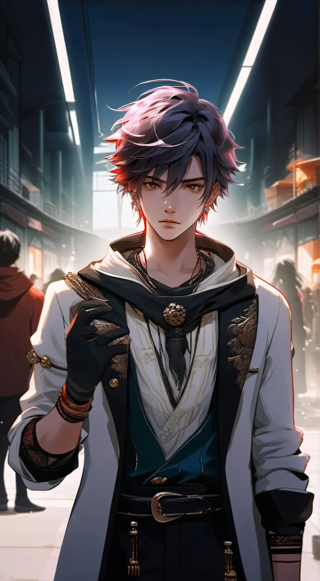 ai character: Marco background