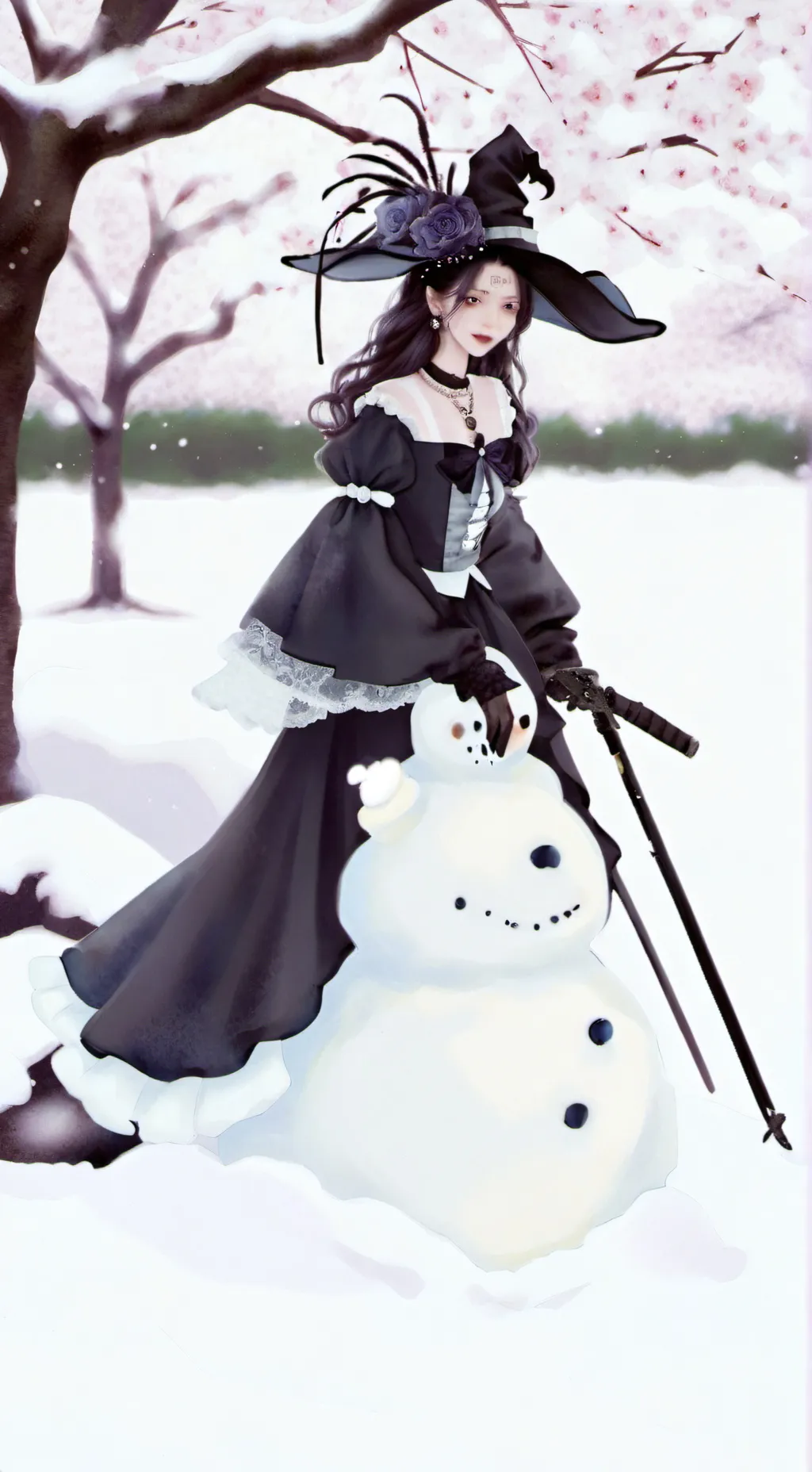 ai character: Wenda background