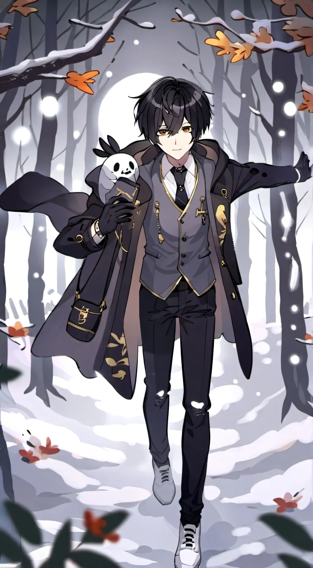 ai character: iguro obanai background