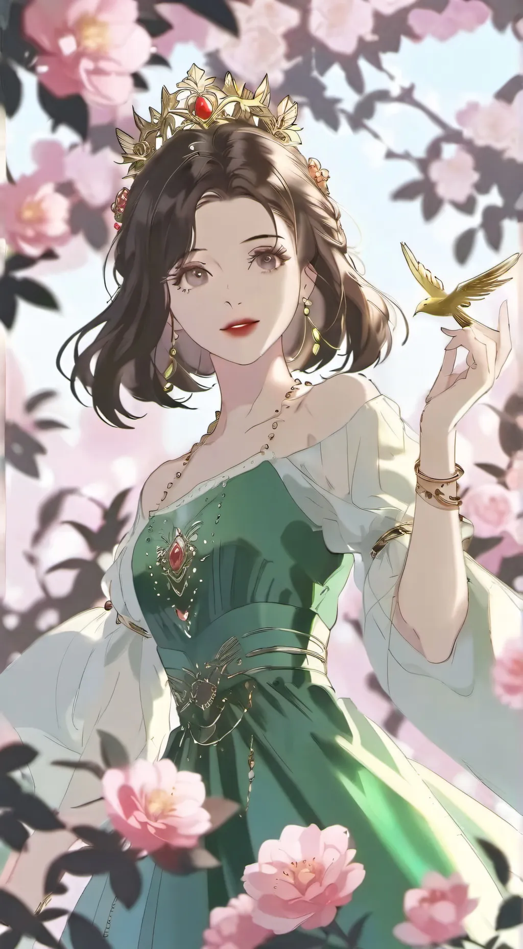ai character: Rose (New Version) background