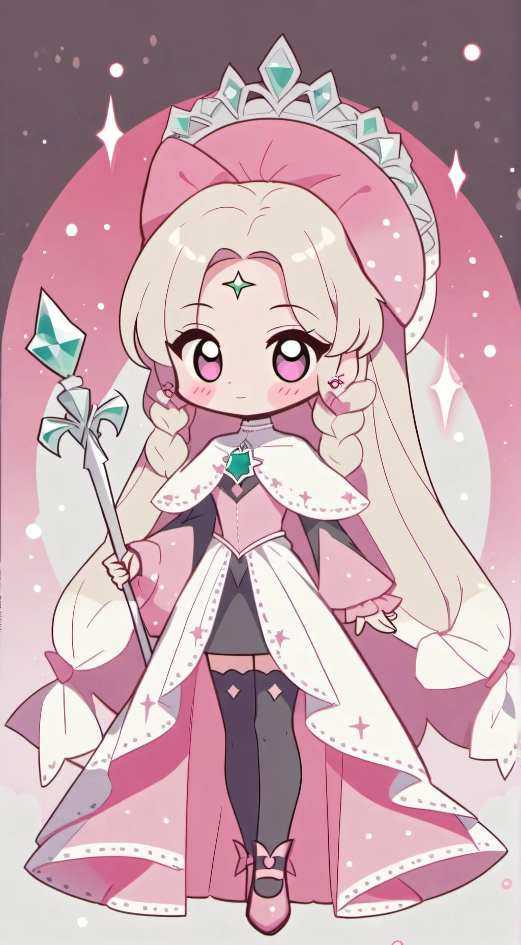 ai character: Glinda background