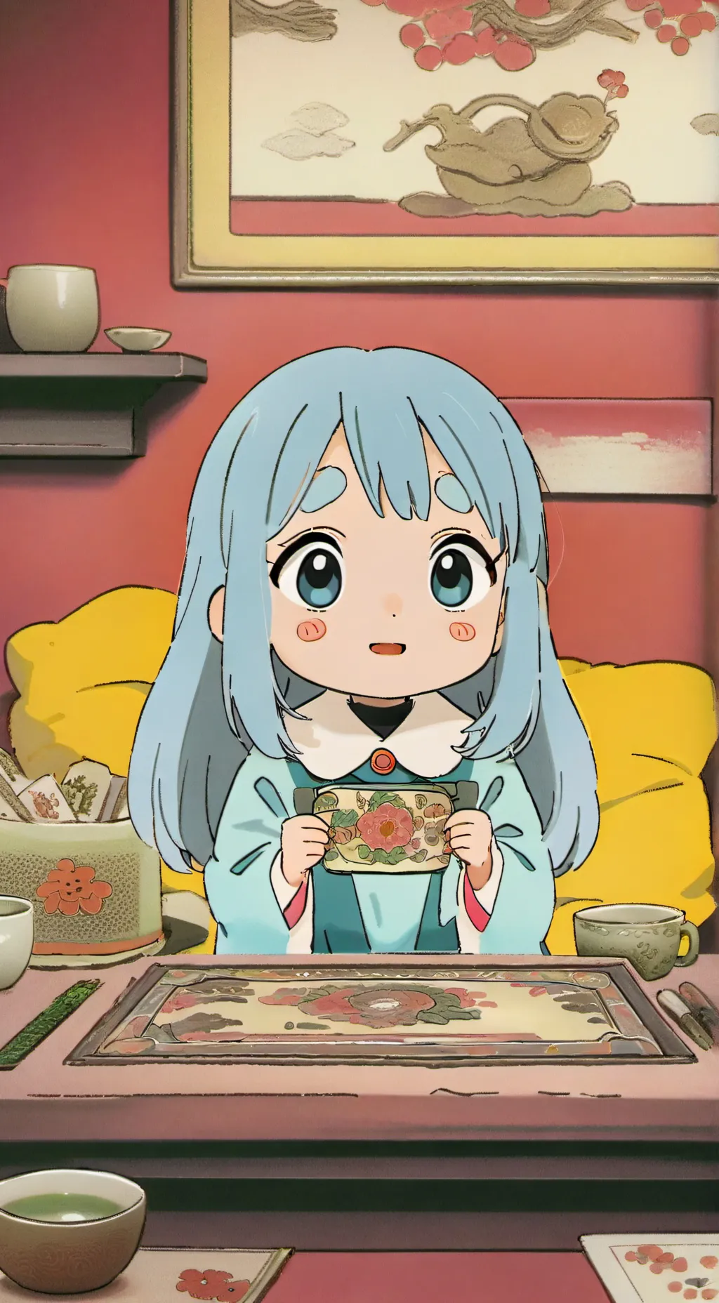 ai character: mha child background